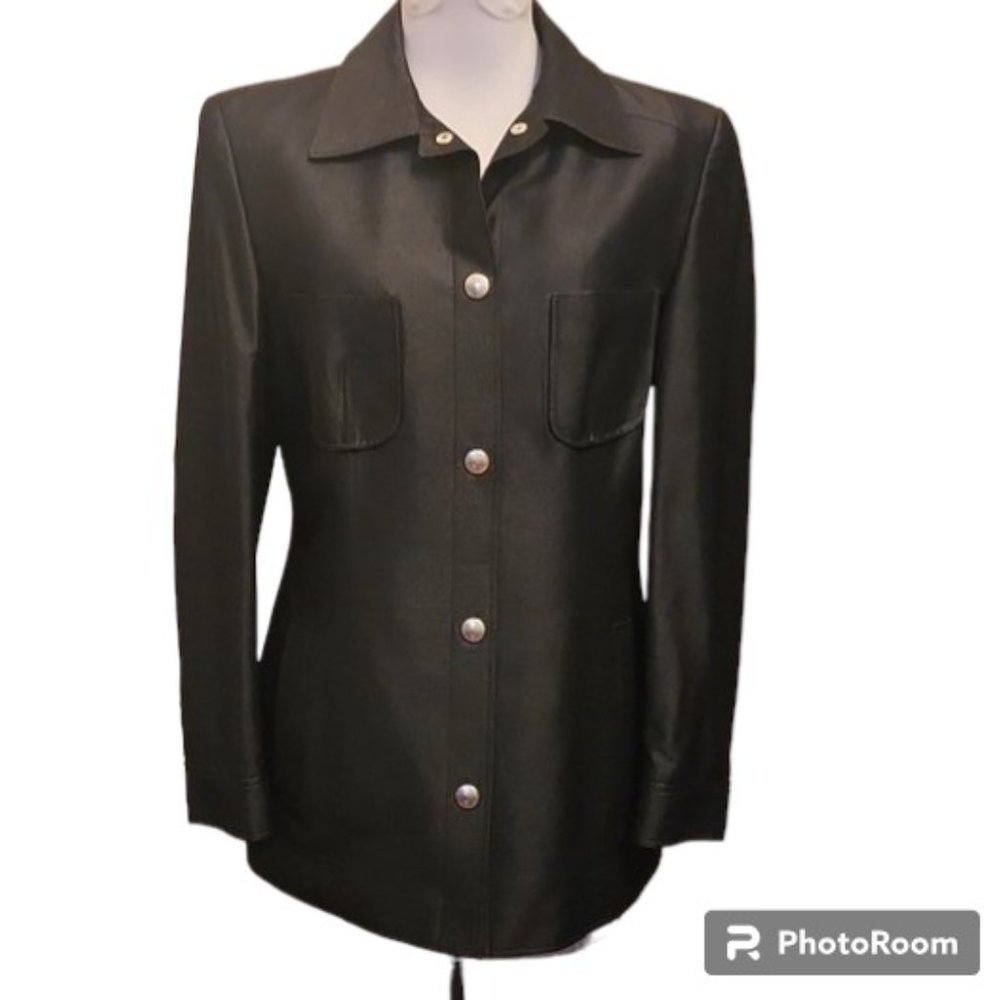 Vintage Designer Jacket - Laurèl - Black Lined Jacket - EU Size 38 (US - 8 or S)
